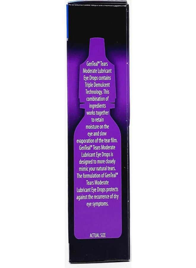 GenTeal Lubricant Eye Drops Moderate - .5 FL OZ, Pack of 2 - Image 4